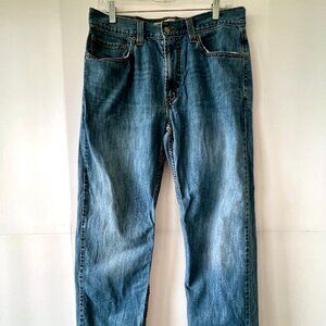 Levis Jeans 505 Regular Fit Men's Jeans, W33 X L32, Medium Wash, EC!